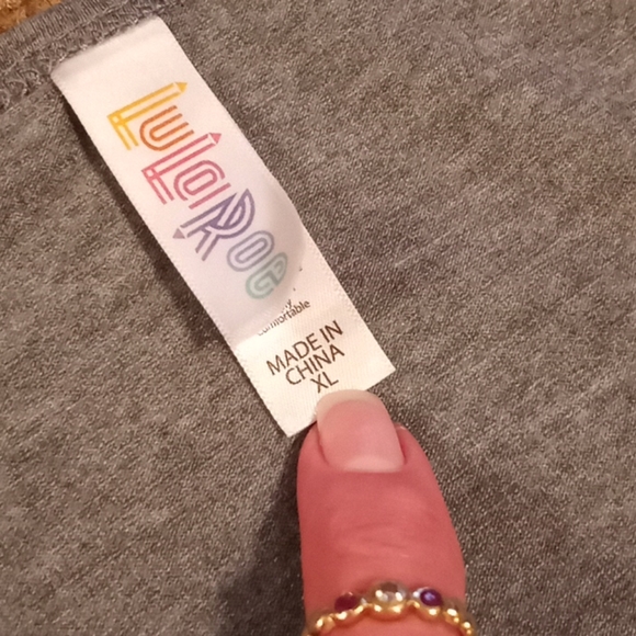 ❤🤩 lularoe extra large high low gray tunic - Picture 2 of 3